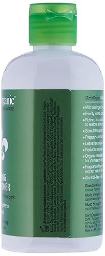 Miniatura 6 de DermOrganic Tónico facial calmante 70% orgánico, 8.5 onzas líquidas