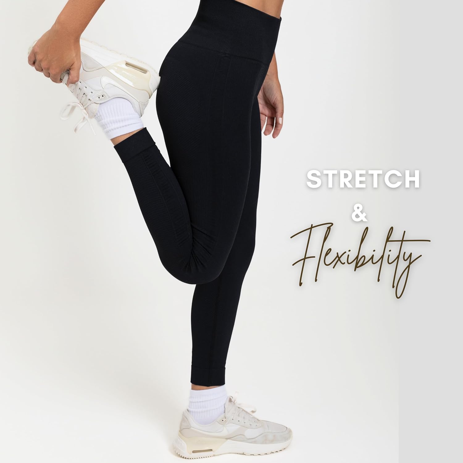 Female Gym Pants Black Workout Jogger Casual Wear (Small 31 Medium 33 Large 35)