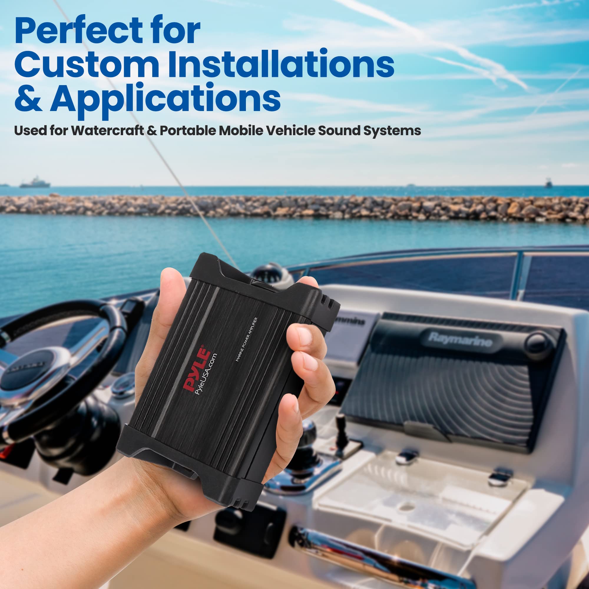 返品交換不可 オーエルジーInfinity AM FM USB Bluetooth Waterproof Marine Receiver