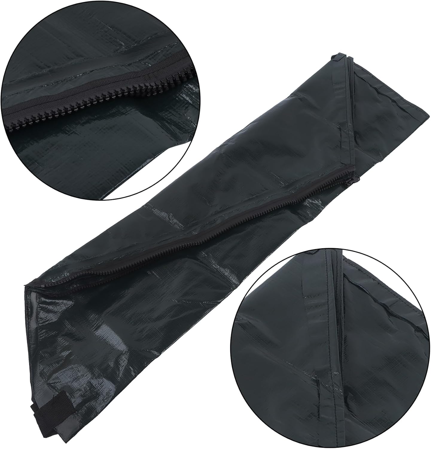 HOSTIC 4 Pcs 20 Gallon Tree Watering Bags Slow Release Reusable Water Bags Heavy Duty Watering 5-8 Hours Drip Irrigation Watering Bag Made of PE, for Saplings Fruit Established Tree Green