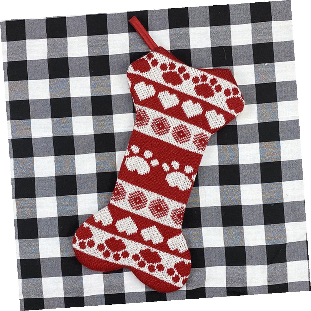 Artibetter Set 2 Calze di Natale Divertenti e Classiche Resistente per Decorazioni Festive e Regali di Natale Calza della Befana Creativa da Appendere per e Amici Addobbi Natalizi per Casa