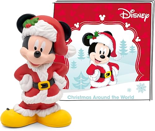 Tonies Figura navideña de juguete de audio de Mickey Mouse de Disney en todo el mundo