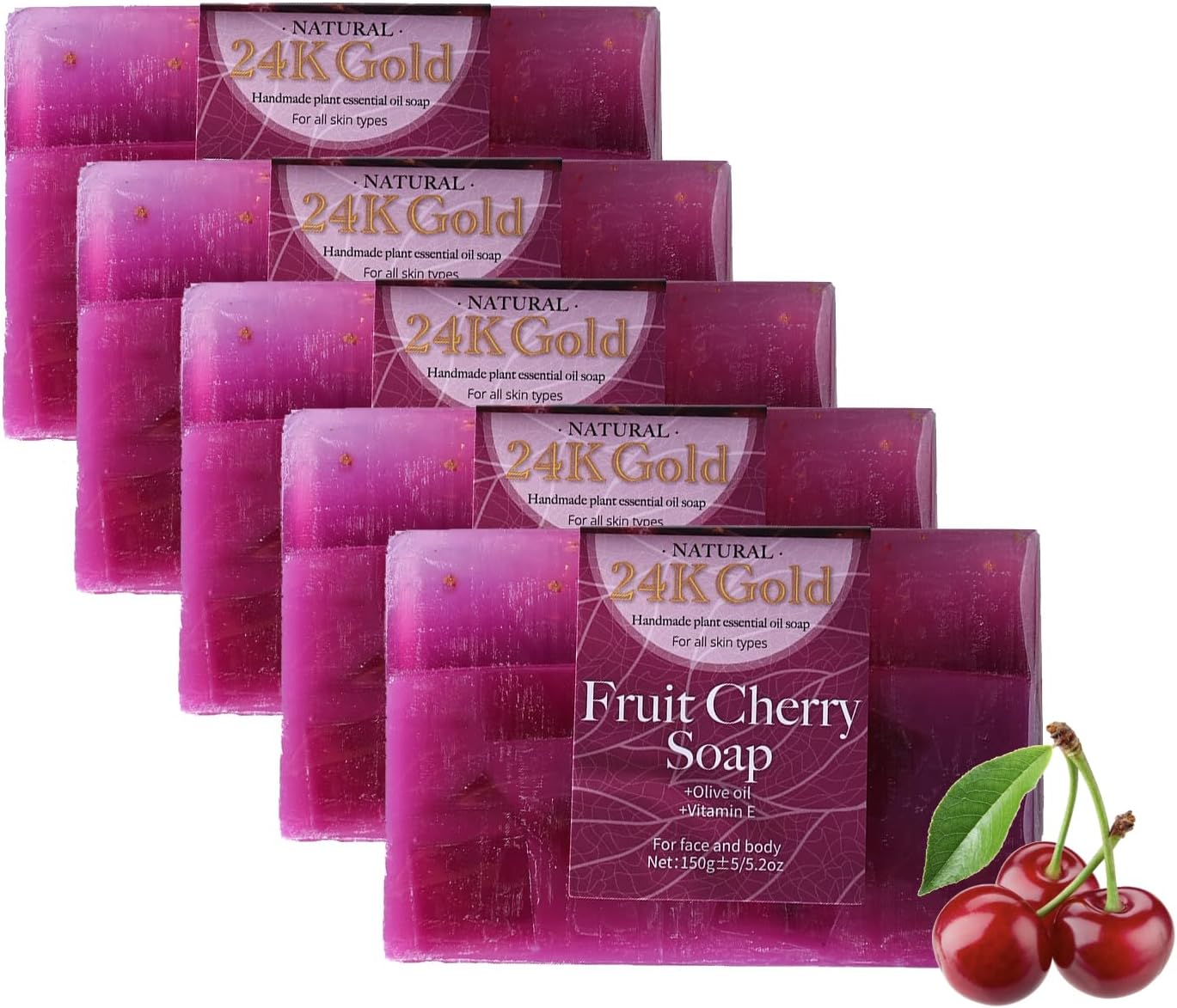 Cerasee Soap, Jamaican Cerasee Soap Bar, Cerasee Leaves Soap, Pure Cerasee Soap, All Natural Vanilla Cerasee Soap Bar, For Face & Body (5Pcs)