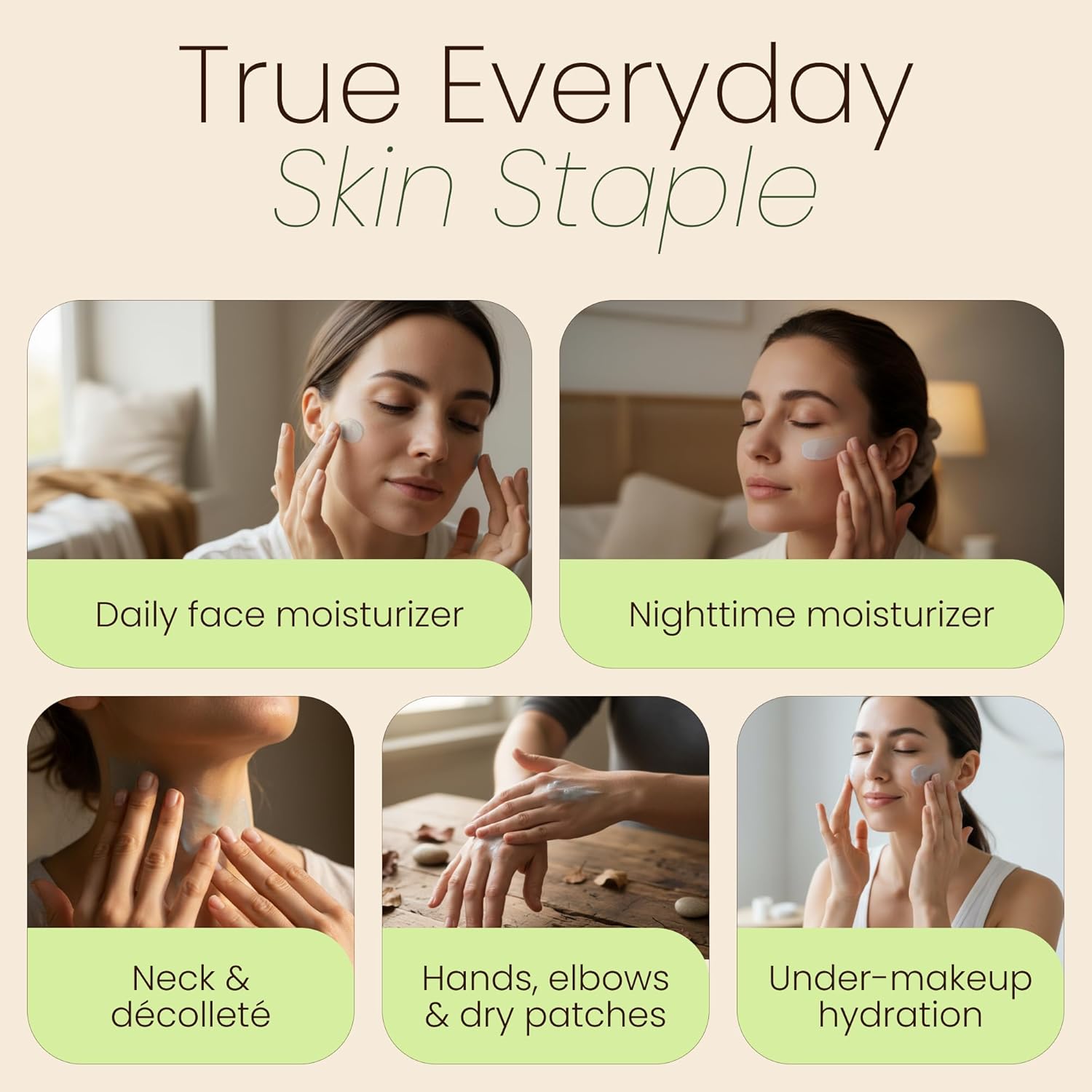 Aspen Kay Naturals Handmade 100% Grass Fed Beef Tallow Balm for Skin Care, With Organic Jojoba Oil + Chamomile (Blue Tansy) Organic Body Butter - 2 fl. oz. Made in USA - Image 4