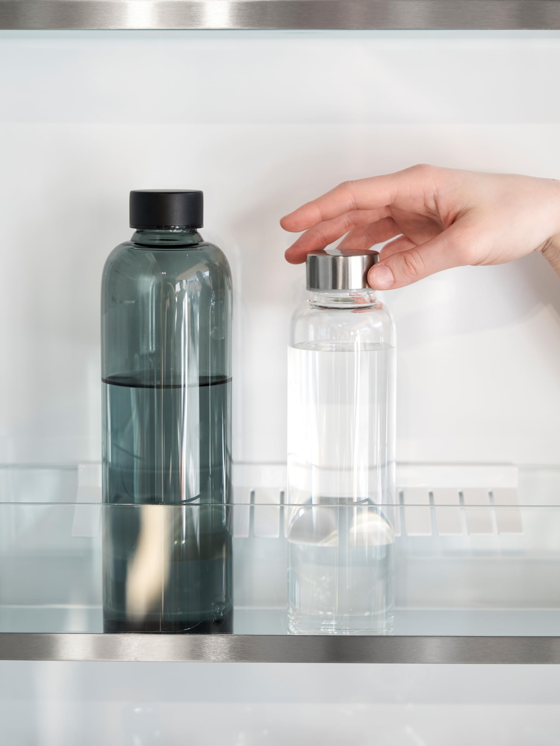 spottle Glazen Waterfles met Neopreen Hoes, Borosilicaat Drinkfles