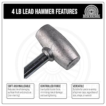 【廃盤品】　if you have Pound Cup & TiMNEY Amazon.com: British Wire Wheel 2 Ear Cut Spinner Caps (Set