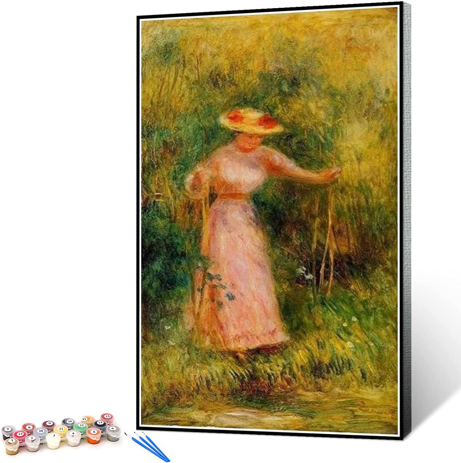 Amazon.co.jp: DIY油絵セット ピエール・オーギュスト・ルノワールの