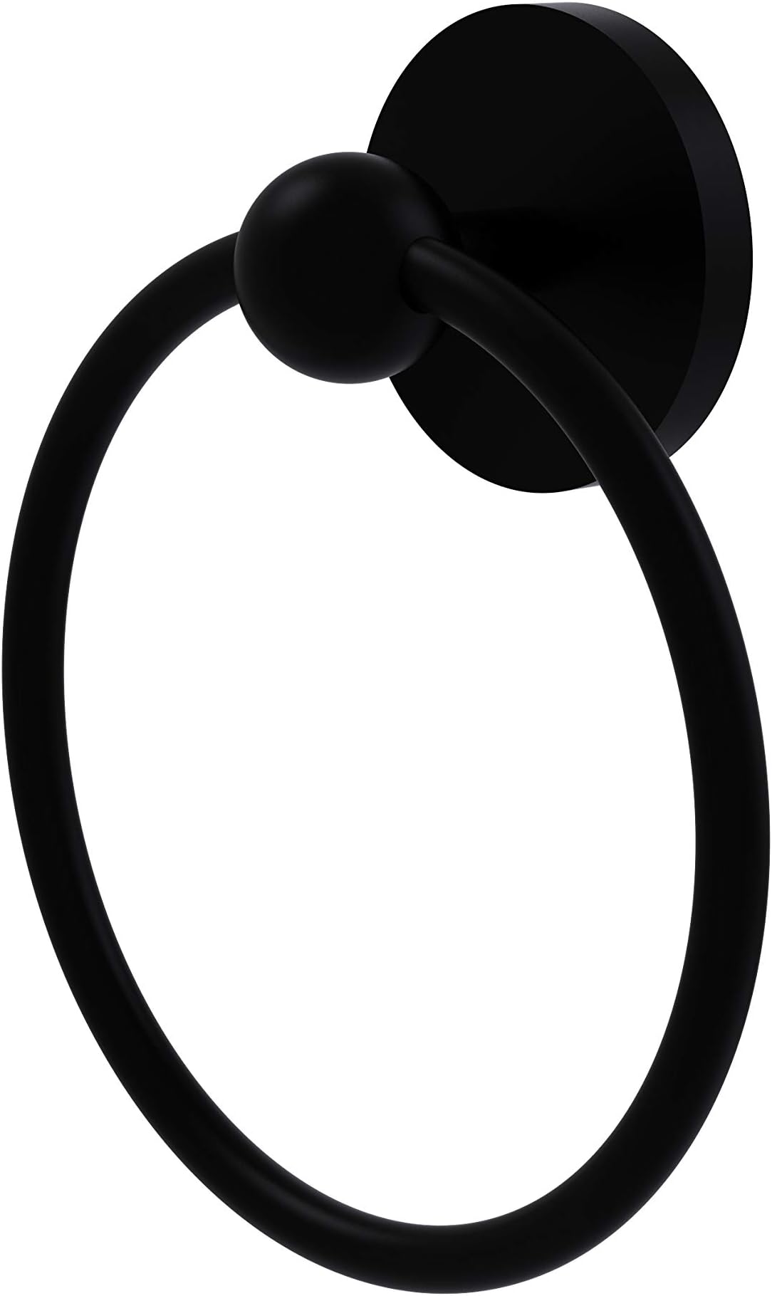 1016 Skyline Collection Towel Ring, Matte Black