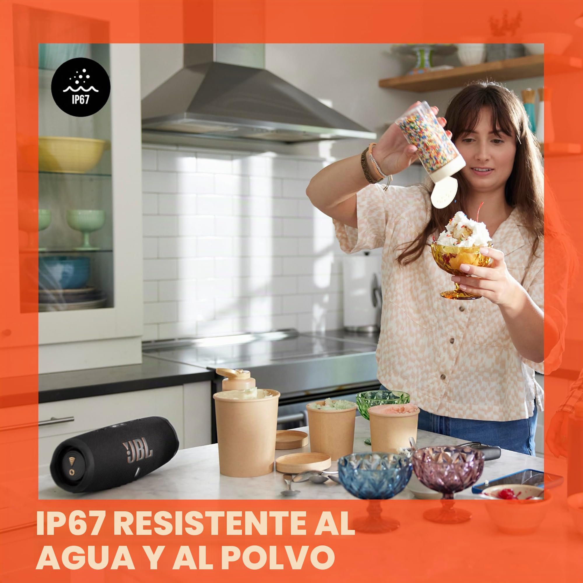 JBL Charge 5 Bocina inalámbrica portátil Wi-Fi