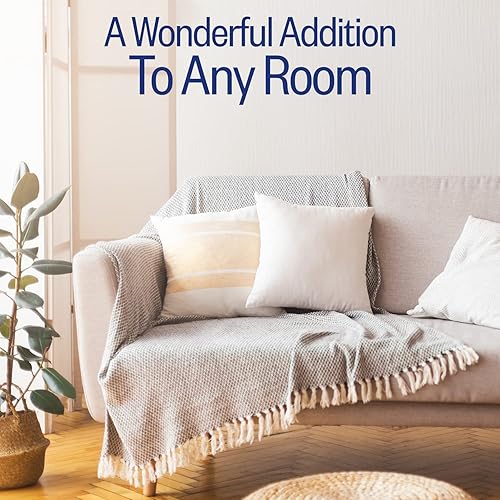 Miniatura 9 de Sleep Restoration Insertos de almohada, juego de 2, 12 x 12 pulgadas, blanco, cojín cuadrado para sofá, cama, sala de estar, exterior, almohadas