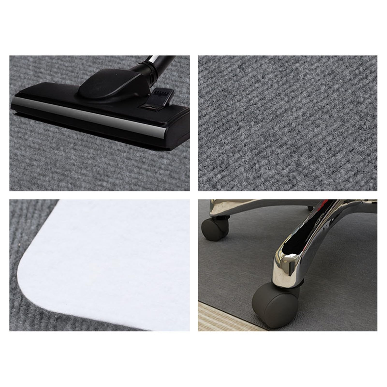 Icegrey Bürostuhl Matte Rechteckige Drehstuhlmatte rutschfeste Bodenschutzmatte für Stühle Polsterung Schreibtisch Grün 120x160cm