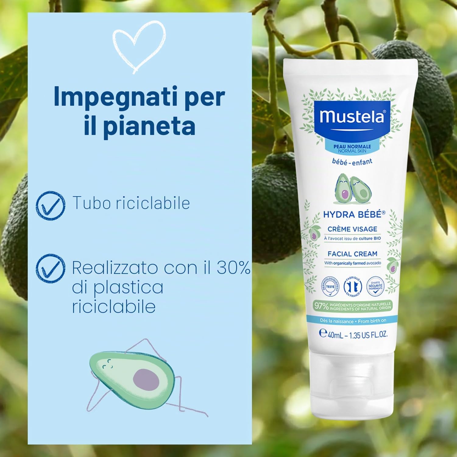 Mustela Crema Viso 40 Ml