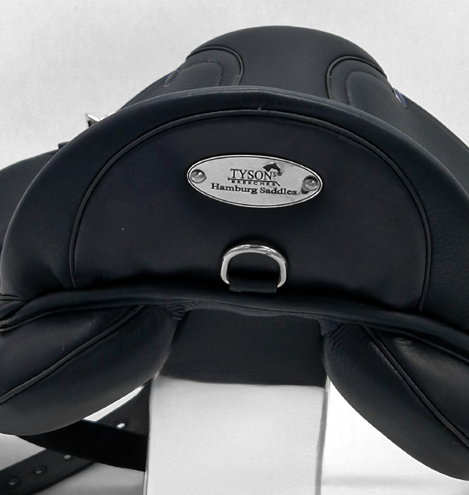 Pony Shetty Ledersattel Monoblatt weich 14 o 15 Zoll Schwarz Leder + 5 Kopfeisen = verstellbar u veränderbar. Tysons Ponysattel (14 Zoll)