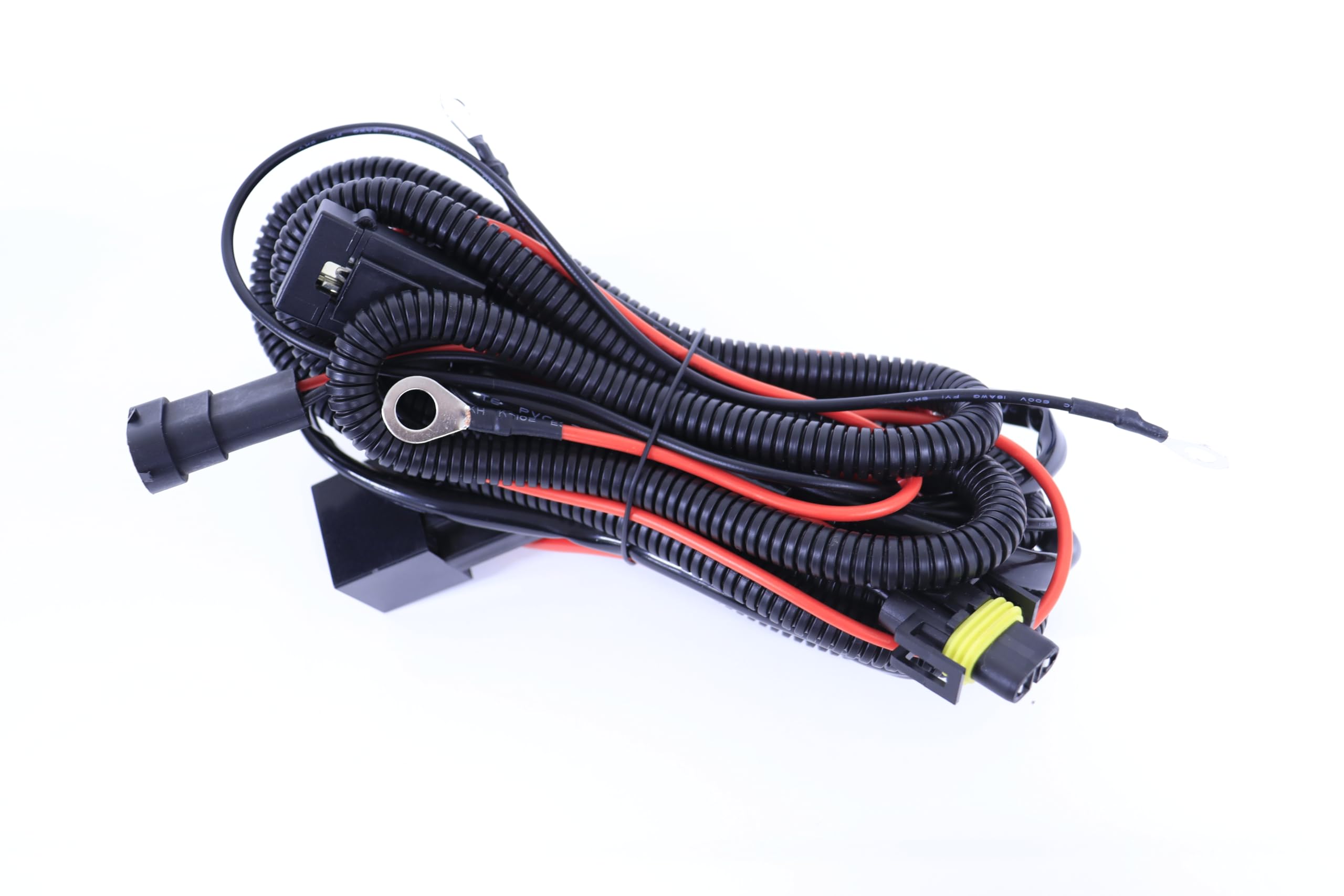 Amazon.co.jp: H8 H11 H16 LEDフォグランプ 12V用 強化ハーネス ロング