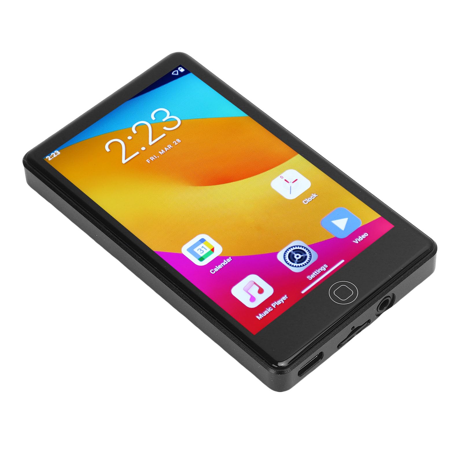 Pongnas Lettore MP3 con 5.0 e WiFi, Lettore MP4 da 4 Pollici con 64GB per