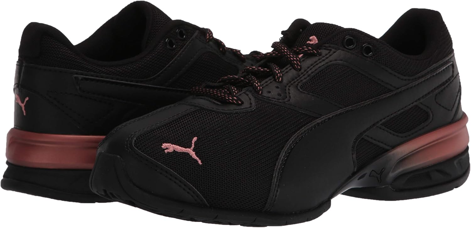 PUMA Tazon 6 Athletic Shoe 19413802 Black 6 Puma Black-copper Rose