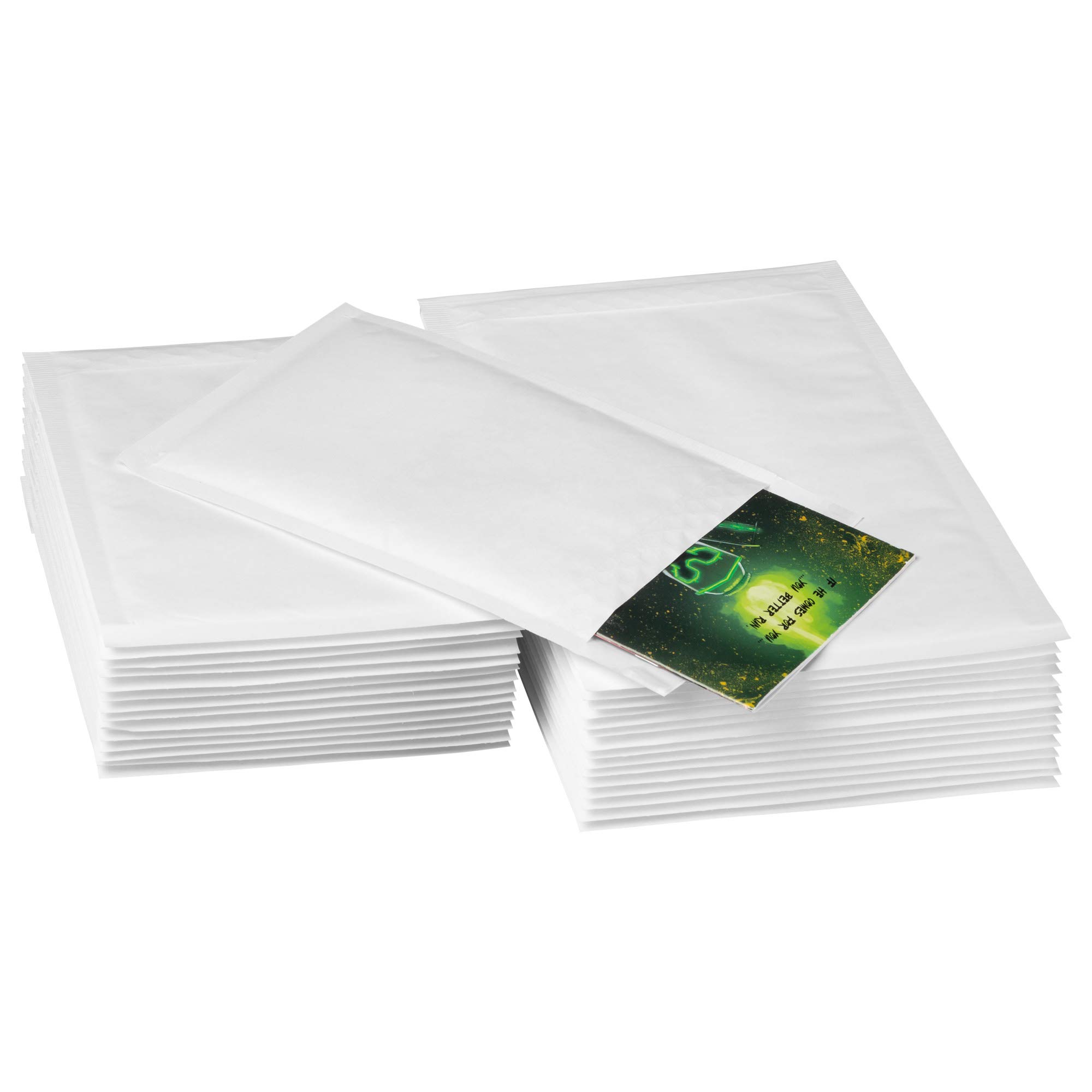 Materiel-pro - 50 Enveloppes à Bulles d'air Pochettes Matelassées d