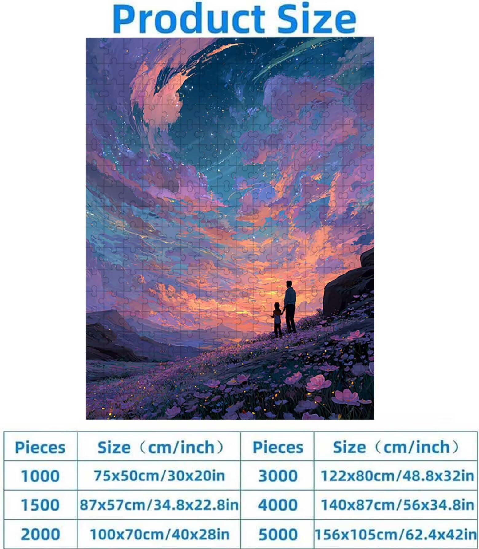 4000 Pezzi di Puzzle, Autunno Fiore 4000 Pezzi di Puzzle per Adulti, Regalo Anniversario, Regalo Natale, Decorazione Casa, Prevenzione Degenerazione Cerebrale Negli Anziani 140 x 87cm PjY7954 D-J