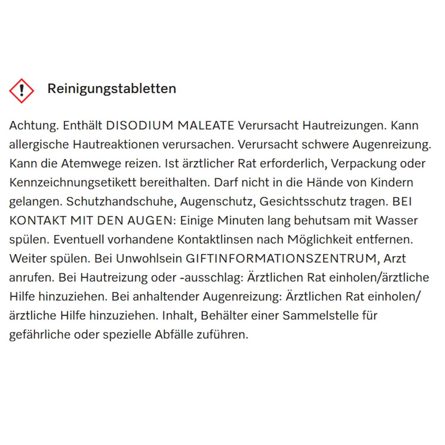 Miele Reinigungstabletten für Kaffeevollautomat, Reinigungstabs für Kaffeemaschinen und Espressomaschinen, 10 Reinigungstabletten 2,8 Gramm (10 Stück)