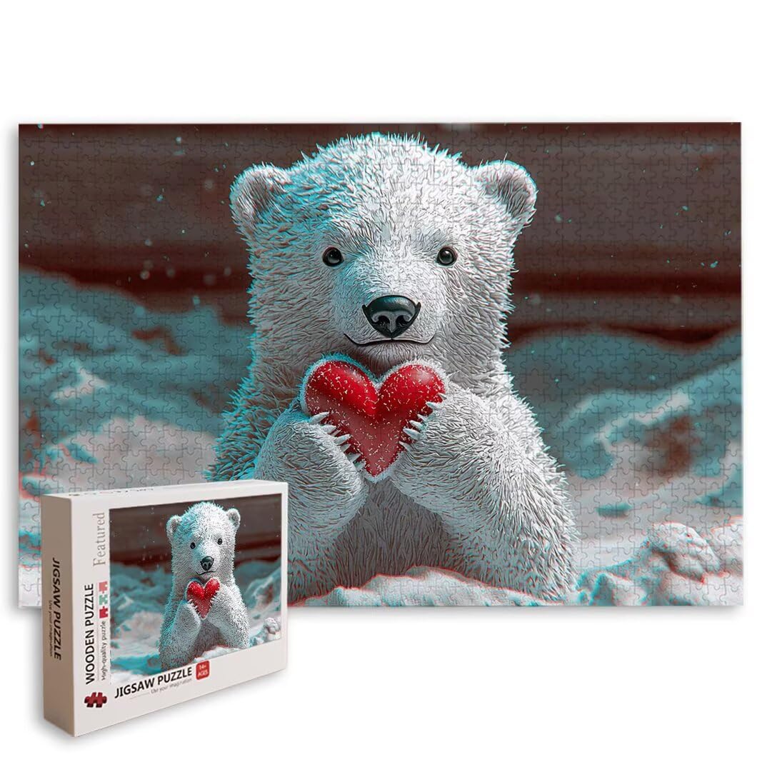 Puzzle 2000 Teile, Tragen Puzzle Erwachsene, Holzpuzzle, Geschenke -8624