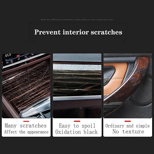 Miniatura 8 de CKLS Car Interior Film Dashboard Piano Board Shift Center Console Anti-Scratch Transparent TPU PPF Film,for Ford Regent 2020-2023