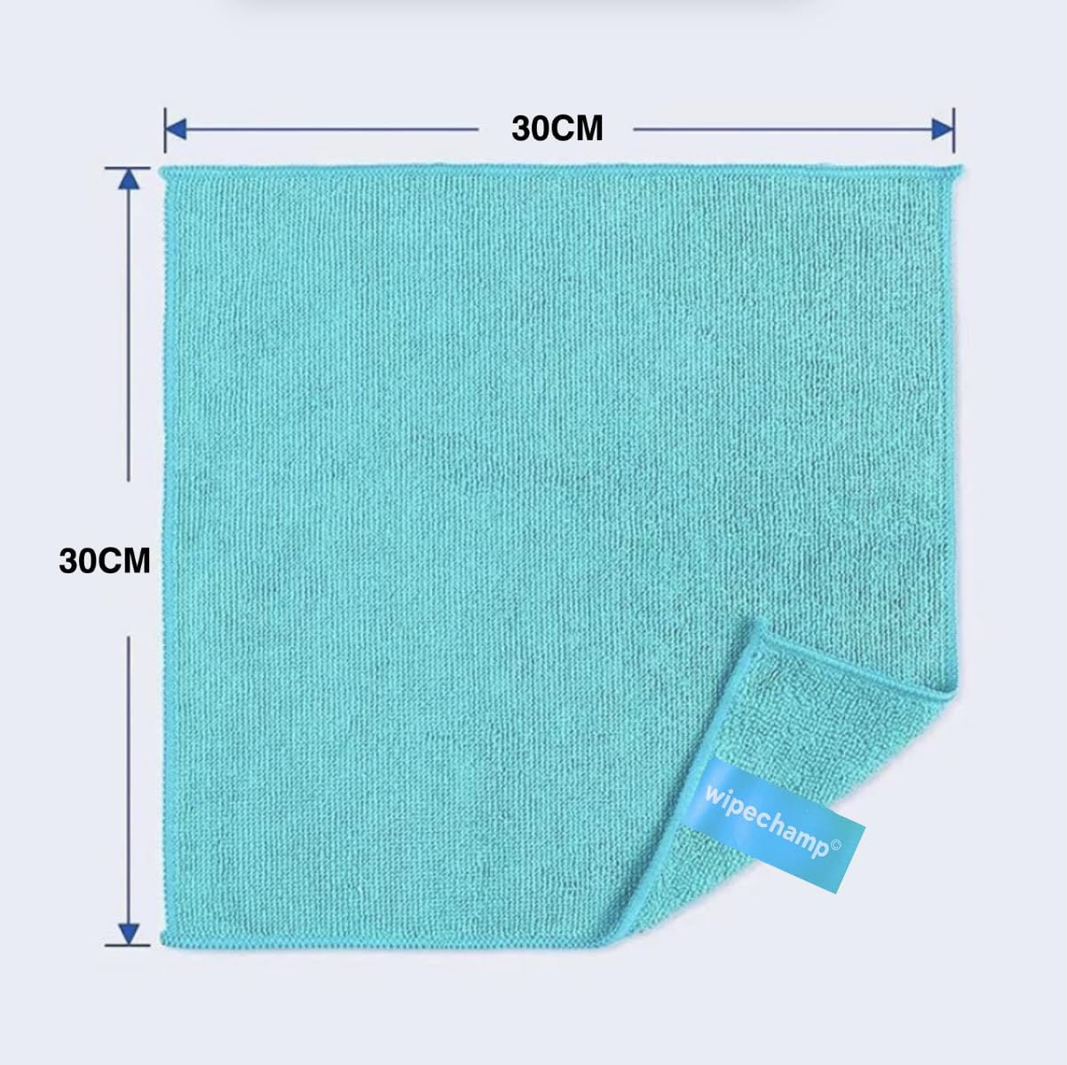 wipechamp Microfiber Cleaning Cloth,12 Pack Cleaning Rag, Cleaning Towels with 4 Color Assorted,11.5