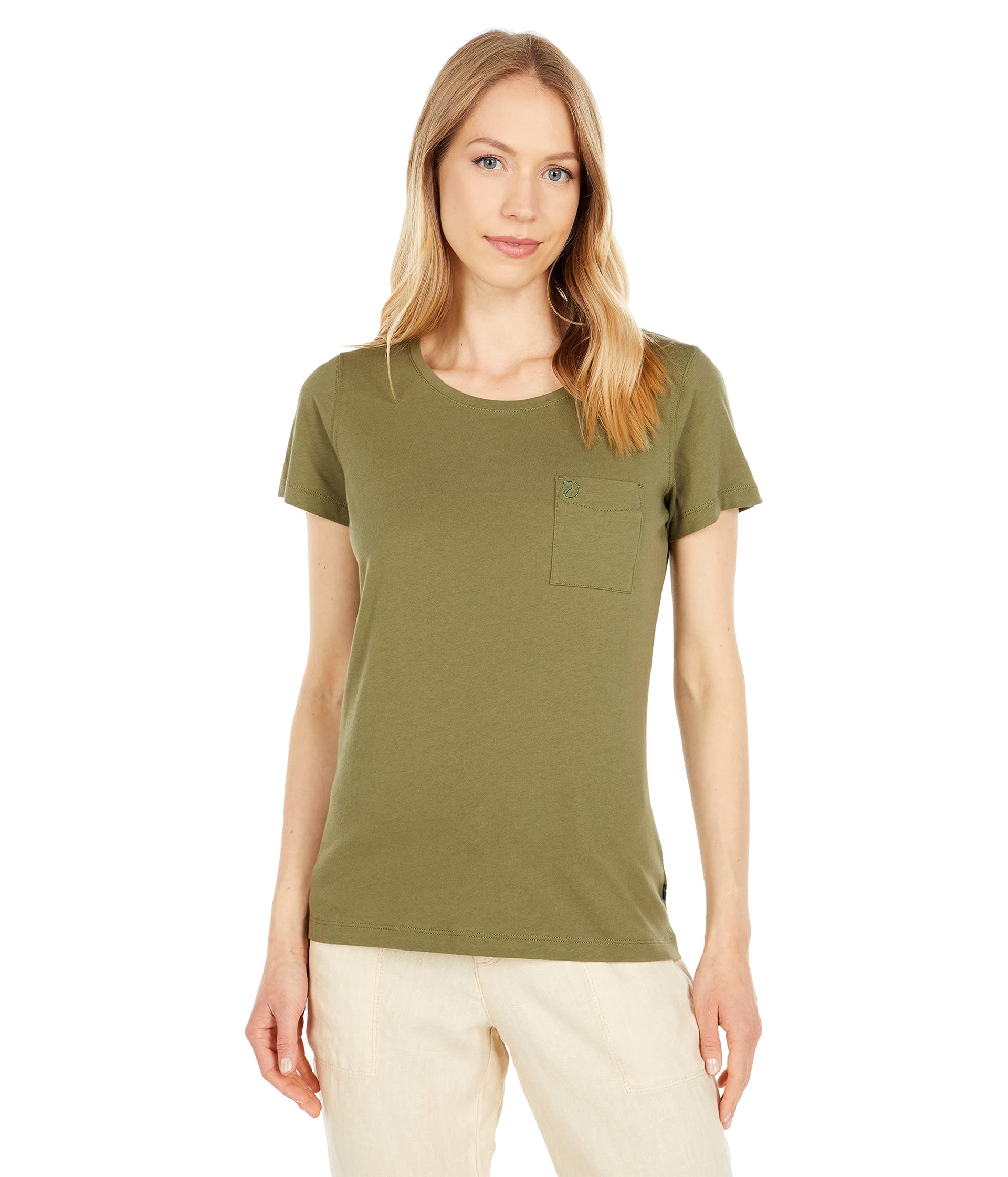 FJALLRAVEN F83525-620 Övik T-Shirt W Green XS