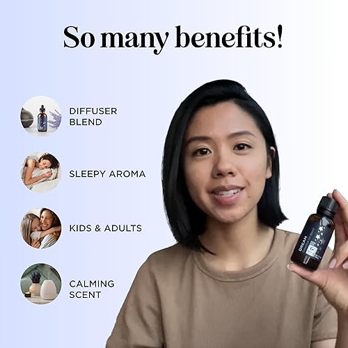 Miniatura 98 de Mezcla de aceites esenciales para dormir para difusor, aceite esencial de ensueño para difusores de aromaterapia y bienestar con Ylang-Ylang Clary