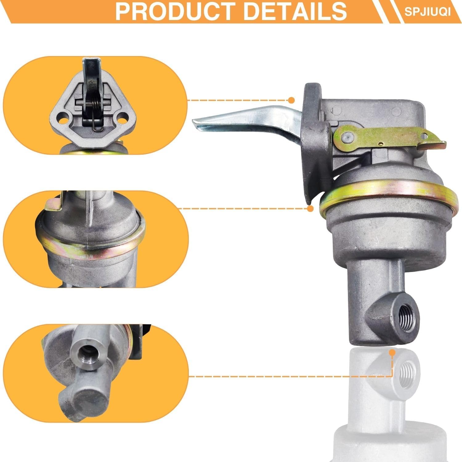 Fuel Transfer Pump 3966156 3970882 4983585 6731-72-1720 Fits Cummins 4B4.5 ISB4.5 Engine