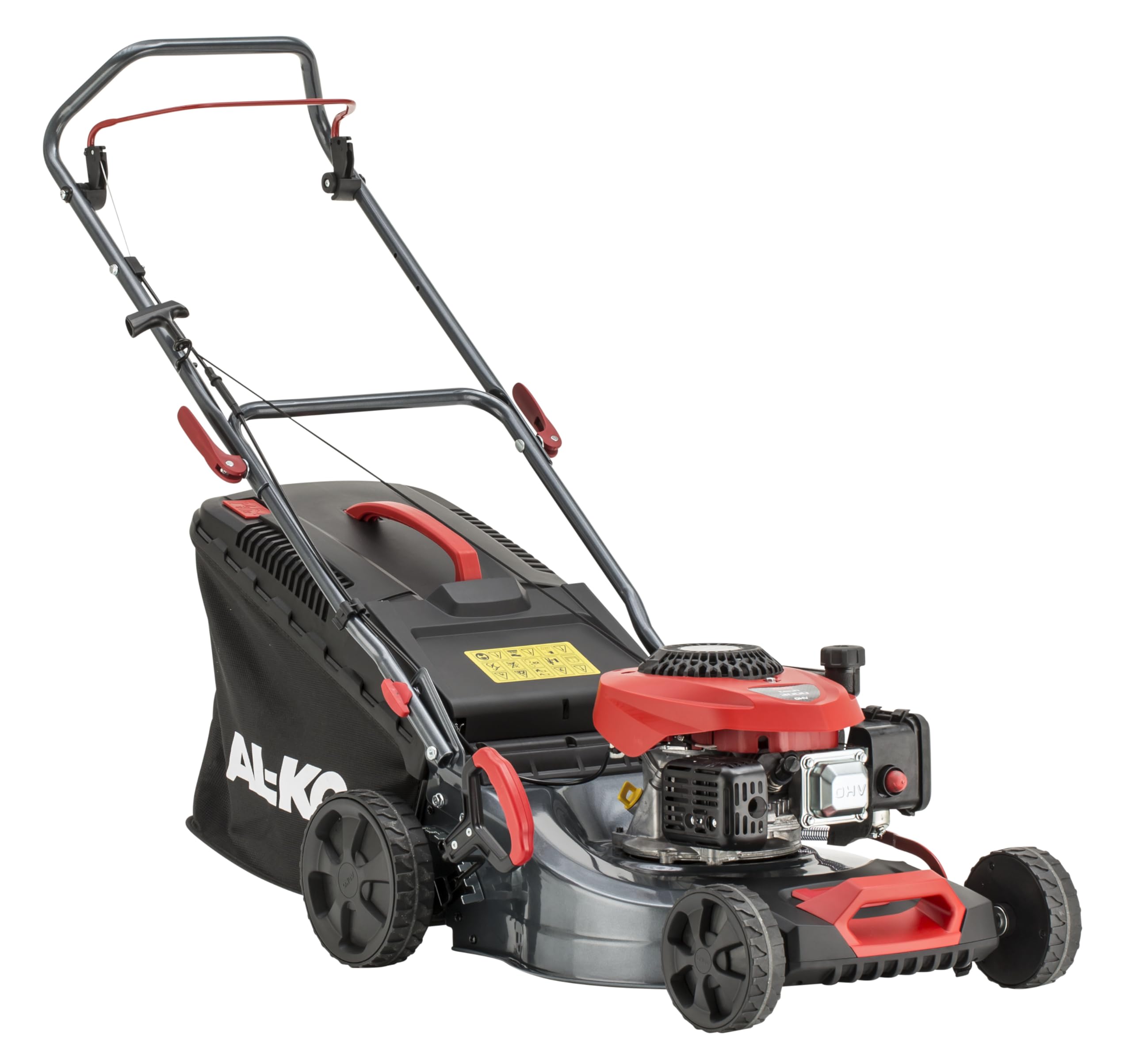 AL-KO Kosiarka spalinowa Easy 4.16 P-D, szerokość cięcia 41 cm, moc silnika 1,4 kW, centralna regulacja wysokości cięcia, obudowa z blachy stalowej, do trawników do 600 m²