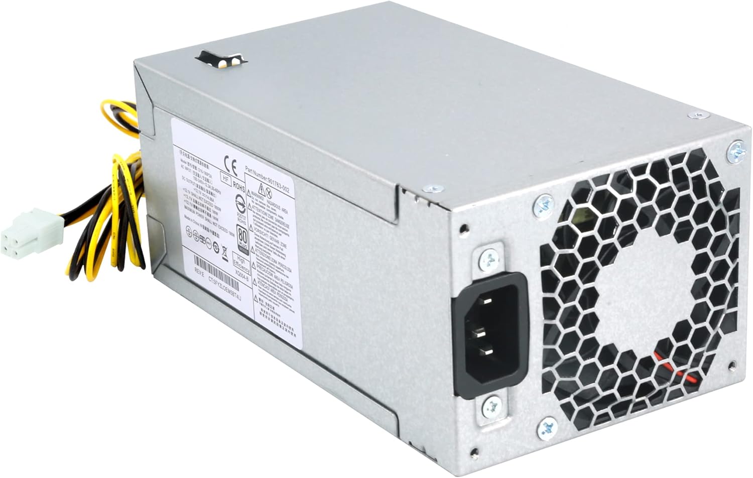 180W D16-180P2A Power Supply Unit PSU Replacement for HP Prodesk 680 800 G3 SFF 480 600 G4 SFF 280 285 Pro G3 MT P/N: L08261-002 901771-004 901771-003 901763-001 901762-002 901763-002