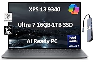 Dell XPS 13 9340: Business Laptop with 4K Display and Unmatched Performance