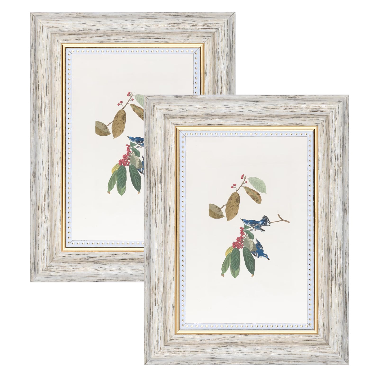 YoHyien Lot de 2 Cadres Photo Vintage, Cadres Shabby Chic Muraux et de Bureau, Cadres Carte Postale Rétro à Suspendre Orientation Portrait & Paysage, Picture Photo Frames (Vert Paon, 10 x 15 YoHyien Lot de 2 Cadres Photo Vintage, Cadres Shabby Chic Muraux et de Bureau, Cadres Carte Postale Rétro à Suspendre Orientation Portrait & Paysage, Picture Photo Frames (Vert Paon, 10 x 15