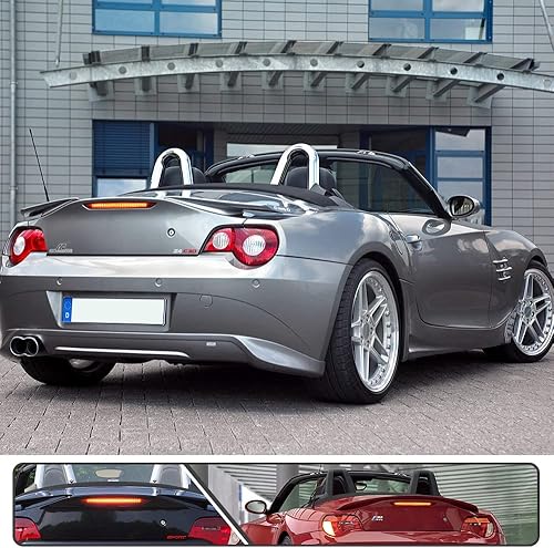 Miniatura 8 de Lente roja LED roja tercera luz de freno para BMW Z4 E85 2003-2008 lámpara de parada de montaje alto central trasera