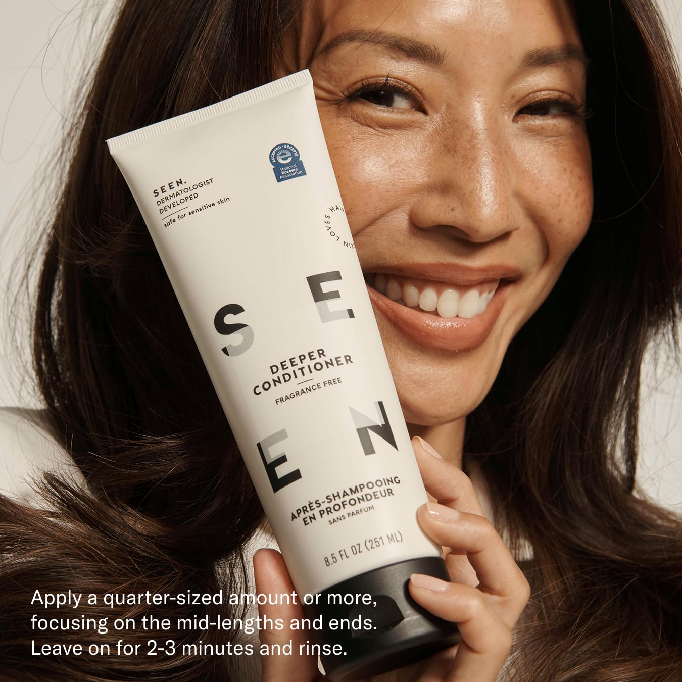 SEEN Shampoo & Deeper Conditioner Bundle, Dermatologist-Developed Hair Care Set