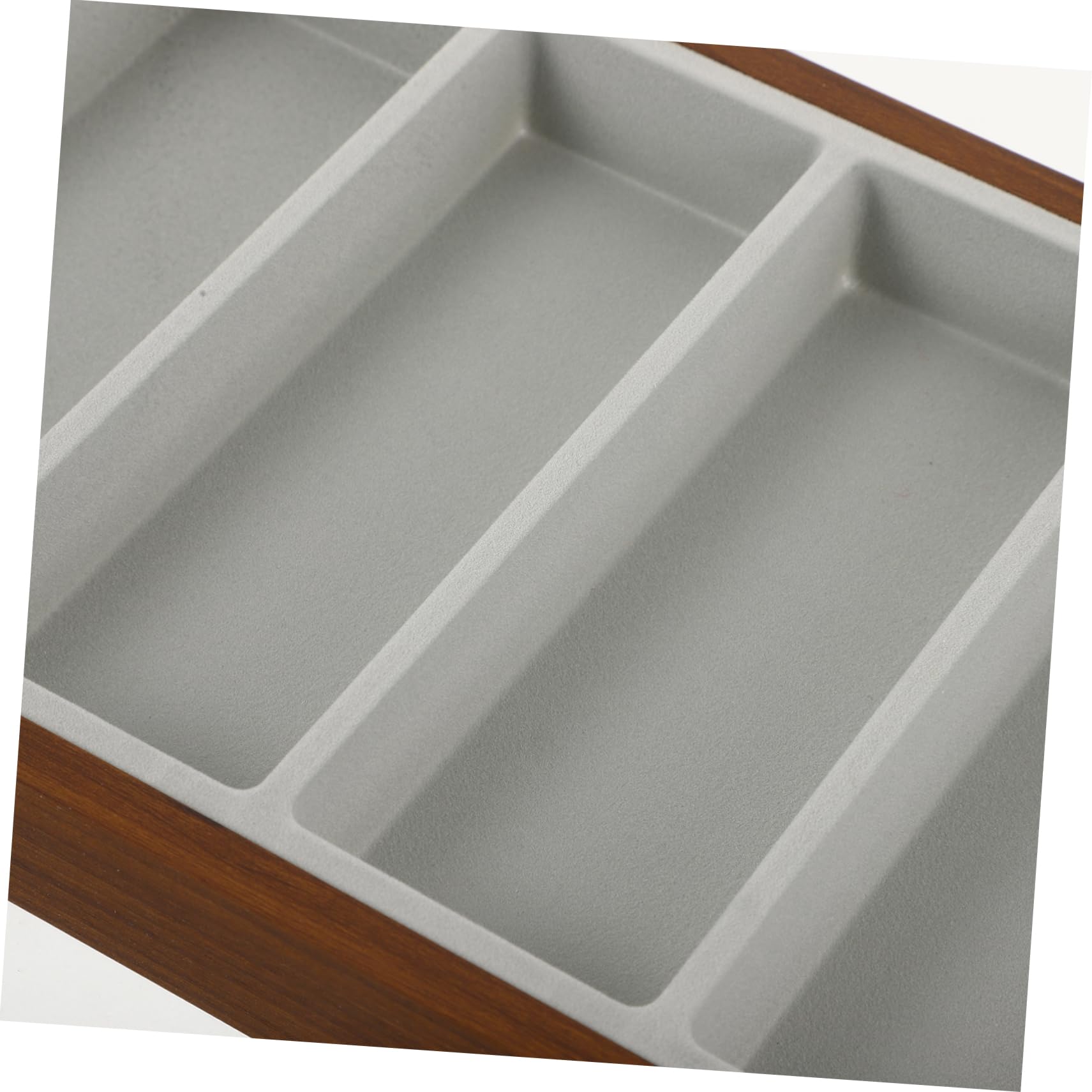 COLLBATH Bandeja Organizadora con 7 Compartimentos Gafas de Sol para Madera