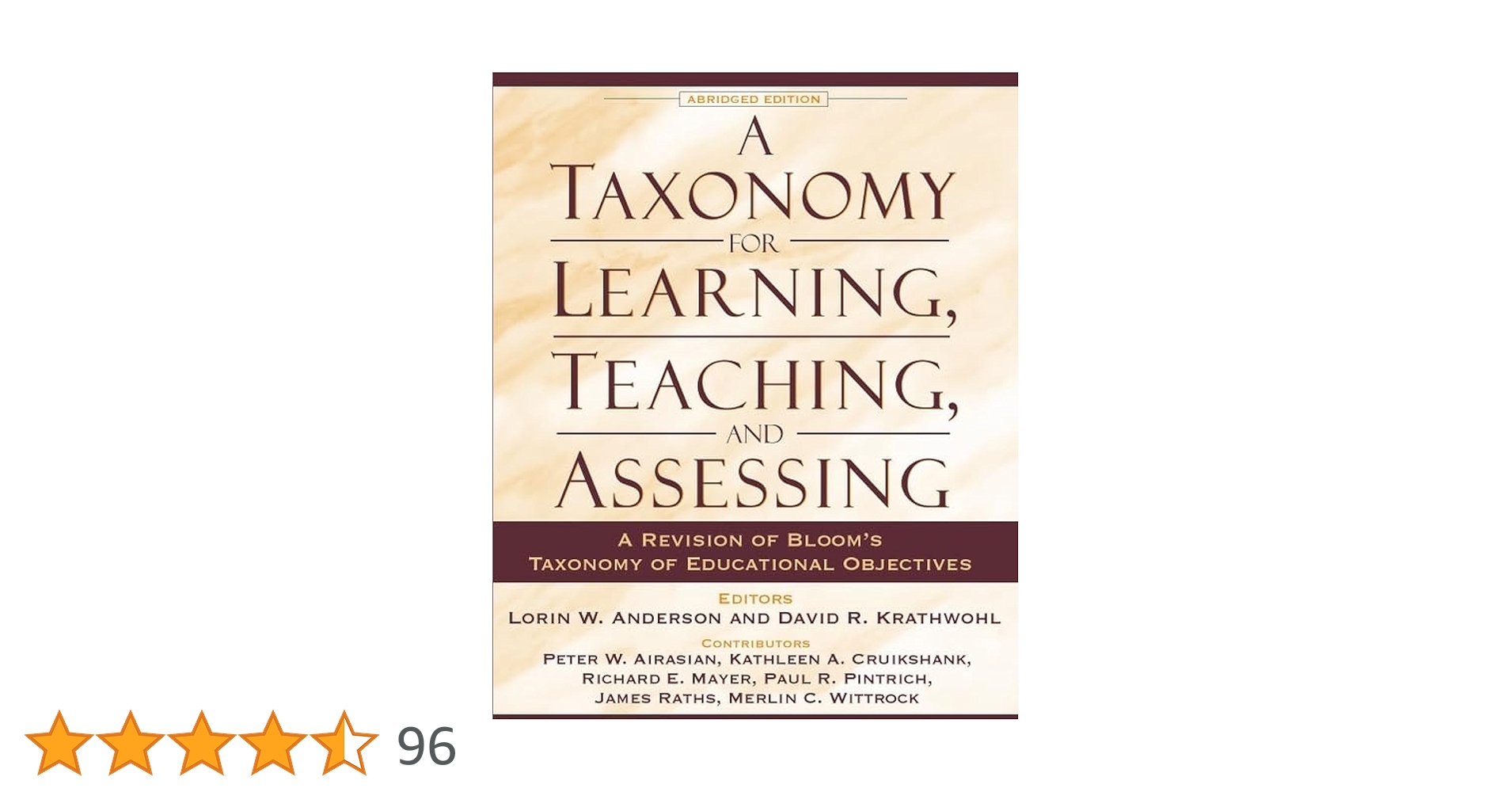 洋書 A Taxonomy for Learning, Teaching, and A 7119KJniM5L.jpg_BO30,255,255,