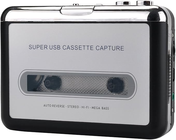 ezcap218 Portable Super USB Cassette Capture Cassette Tape