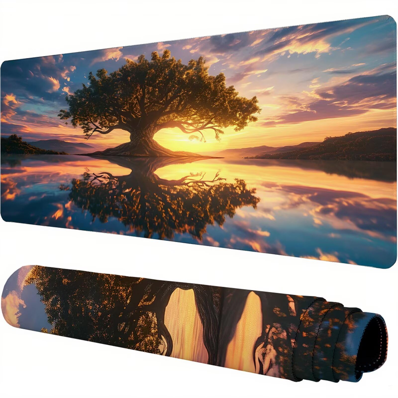 Szara podkładka pod mysz XXL 1600 x 800 x 3 mm uchwyt na biurko akcesoria antypoślizgowa gumowa podstawa i zszyte krawędzie podkładka pod mysz dla graczy do dekoracji biura dekoracyjnego, prezenty dla