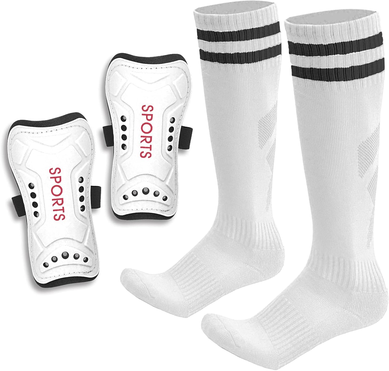 Comprar AIMISICAR Soccer Shin Guards Toddler Kids Youth, Shin Pads and