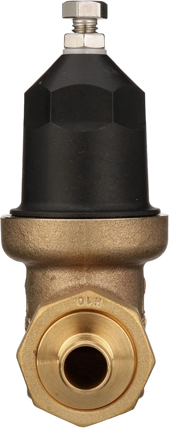 Zurn Wilkins 34-NR3XLDUPEX 3/4" NR3XL Pressure Reducing Valve with Double Union PEX Crimp Tailpiece Connection