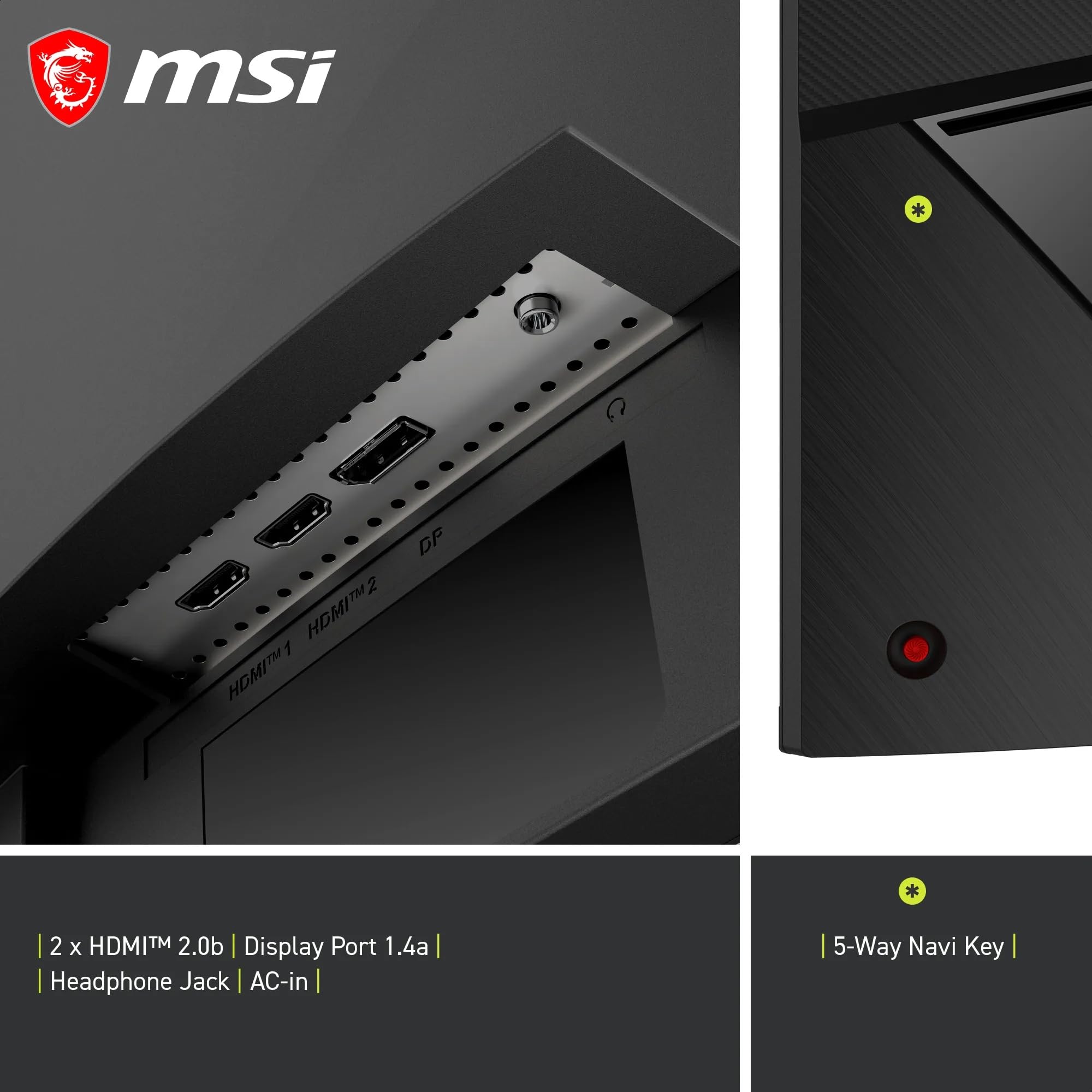 msi MAG 346CQDF E20 Monitor Gaming Curvo 34" UWQHD (3440x1440) 1500R