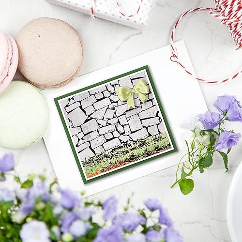 Miniatura 4 de GLOBLELAND Sellos transparentes de pared para manualidades, para álbumes de recortes, marco de pared de silicona, sellos transparentes para hacer