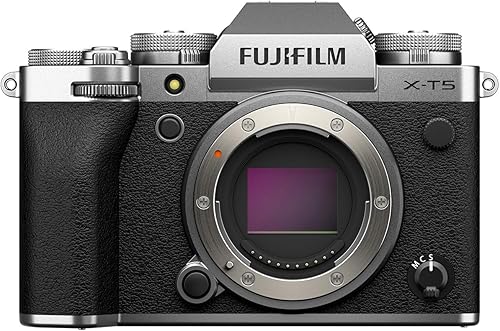 Miniatura 2 de Fujifilm X-T5 Cuerpo de cámara digital sin espejo, paquete plateado con tarjeta SD de 128 GB, batería adicional, kit de limpieza
