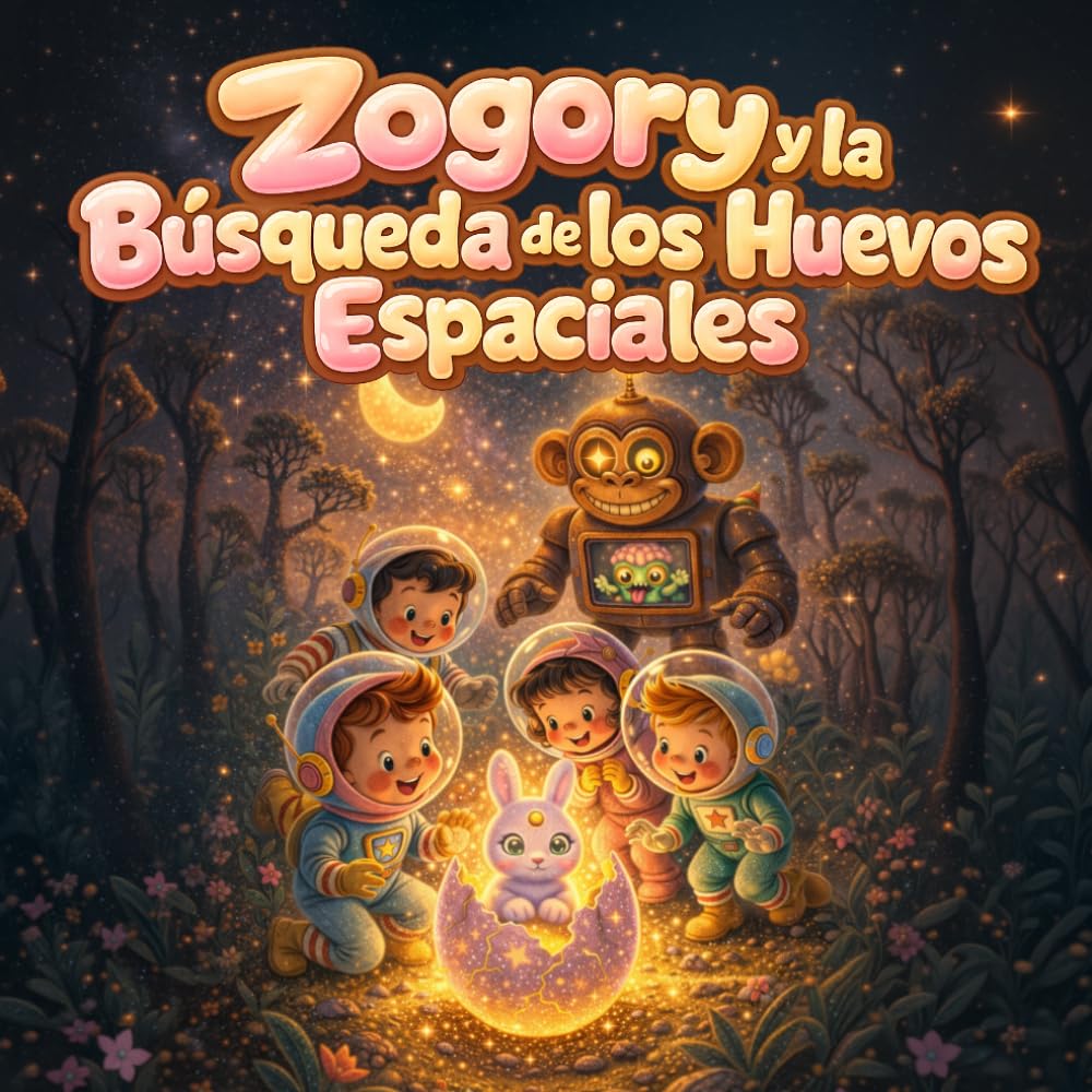Zogory y la Búsqueda de los Huevos Espaciales: Una aventura cósmica brillante con un huevo misterioso (Zogory (edición en español))