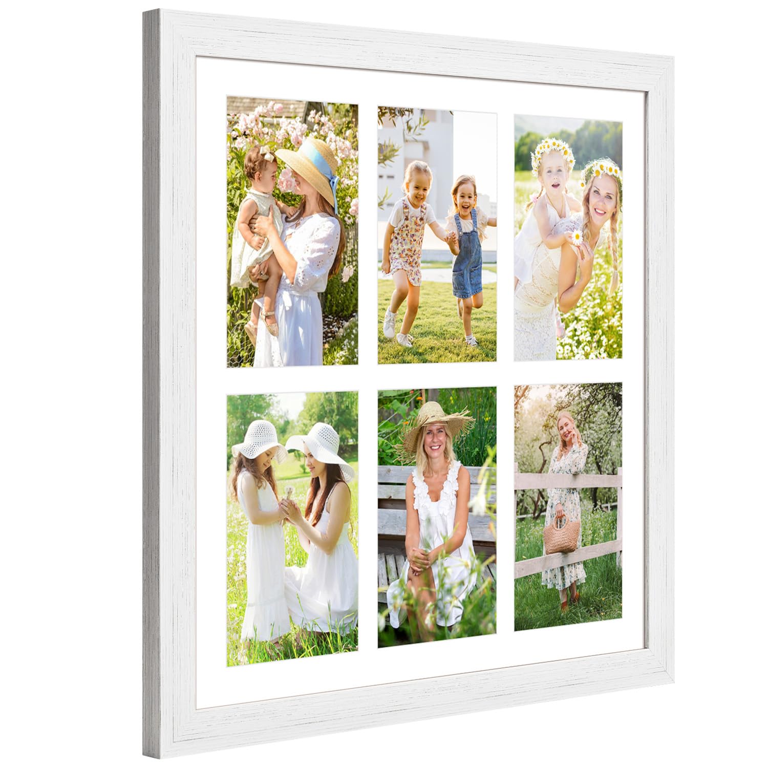 Amazon.com - KSROECUD 13x13 Collage Frame with 6 Openings 4X6