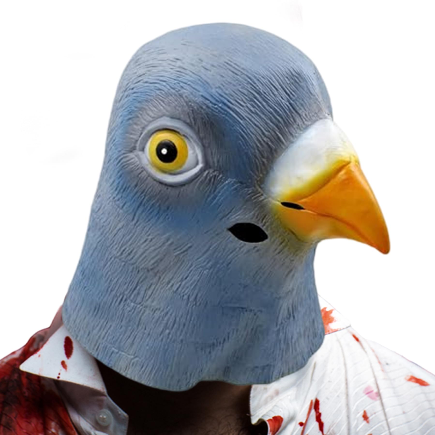 Grtheenumb Bird Mask, Pigeon Mask, Latex Full Head Bird With Air Holes, Pigeon Halloween Costumes For Halloween Costume Party Cosplay