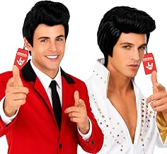 Fun Shack 50s Rockabilly Wig for Men, Costume Accessory for Carnival, Fancy Dress & Theme Party