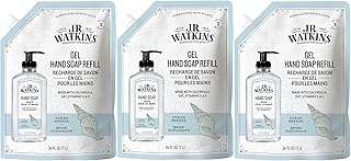 Sponsored Ad - J.R. Watkins Gel Hand Soap Refill, Moisturizing Hand Wash, All Natural, Alcohol-Free, Cruelty-Free, USA Mad...