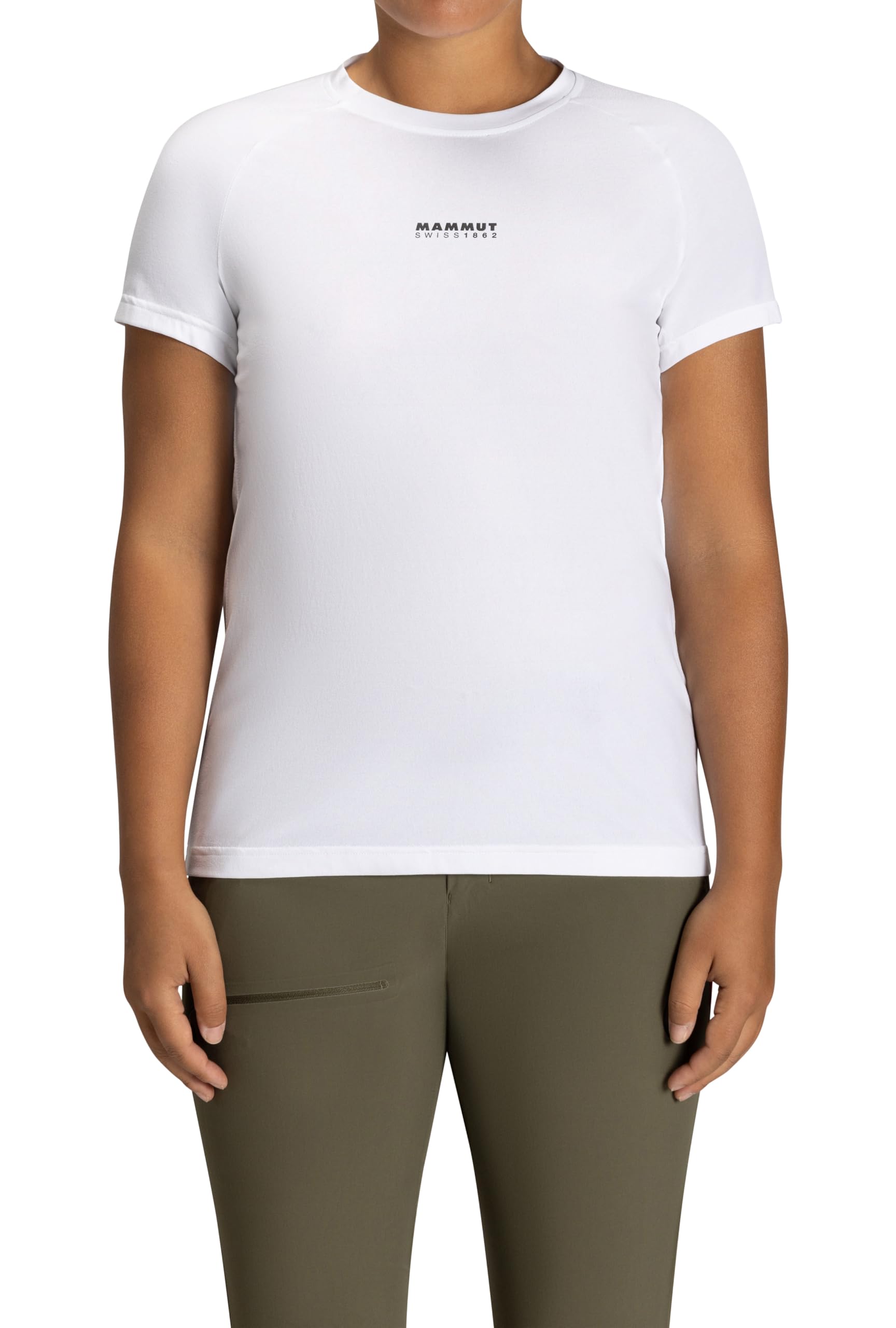 [マムート] QD ロゴ プリント Tシャツ アジアンフィット ウィメンズ/QD Logo Print T-Shirt AF Women 1017-02022 white PRT1